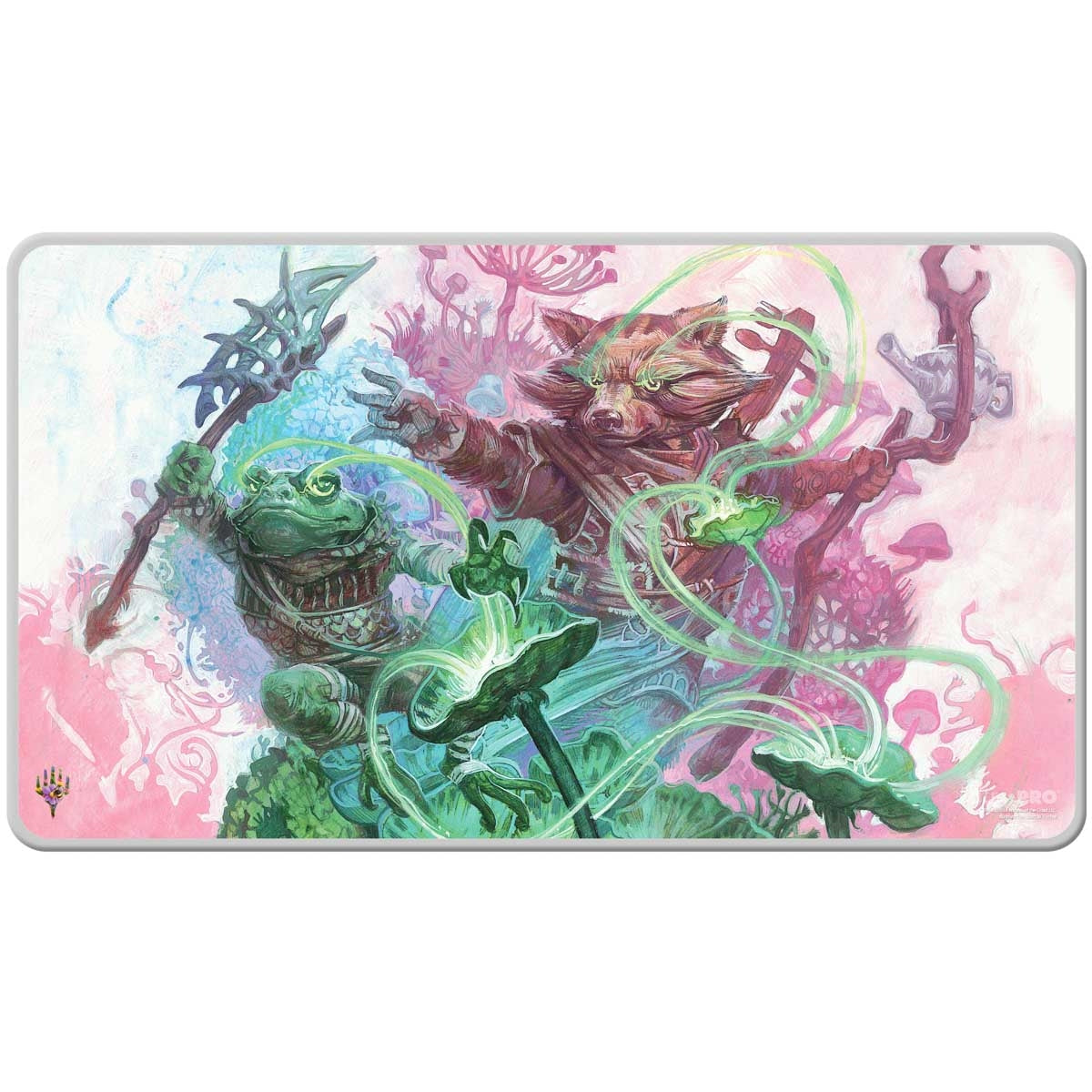 Bloomburrow Stitched Edge Playmat Special Guest 2 for Magic The Gathering - Scott M. Fischer Sylvan Tutor - Good Games