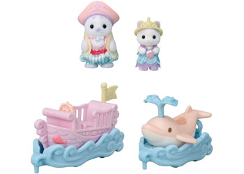 Sylvanian Families - Amusement Park Ride Set -Ride the Waves