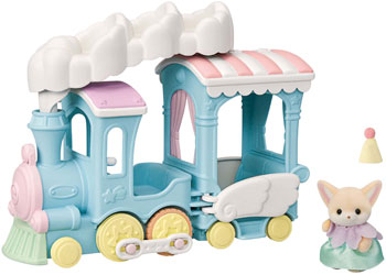 Sylvanian Families - Floating Cloud Rainbow Train