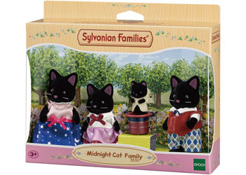 Sylvanian Families - Midnight Cat Family
