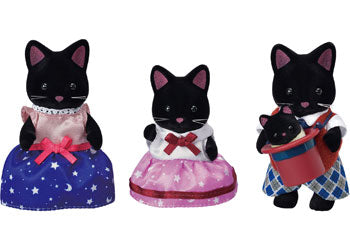Sylvanian Families - Midnight Cat Family
