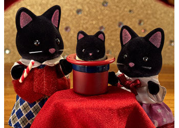 Sylvanian Families - Midnight Cat Family