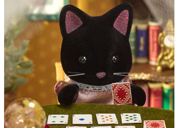 Sylvanian Families - Midnight Cat Family