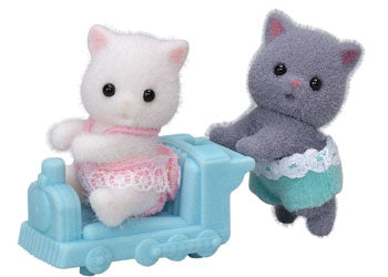 Sylvanian Families - Persian Cat Twins