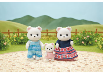 Sylvanian Families - Polar Bear Family (3 Figure Pack)