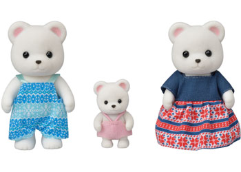 Sylvanian Families - Polar Bear Family (3 Figure Pack)