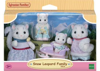 Sylvanian Families - Snow Leopard Family