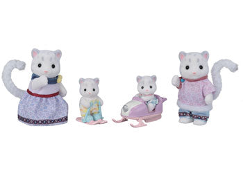 Sylvanian Families - Snow Leopard Family