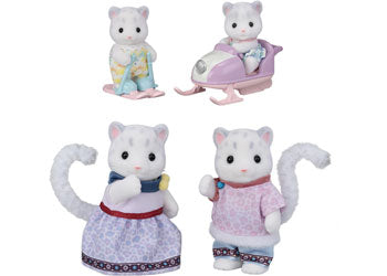 Sylvanian Families - Snow Leopard Family