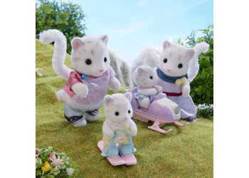 Sylvanian Families - Snow Leopard Family