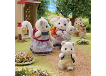 Sylvanian Families - Snow Leopard Family