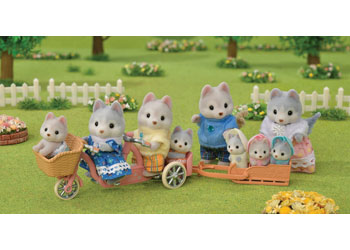 Sylvanian Families - Tandem Cycling Set