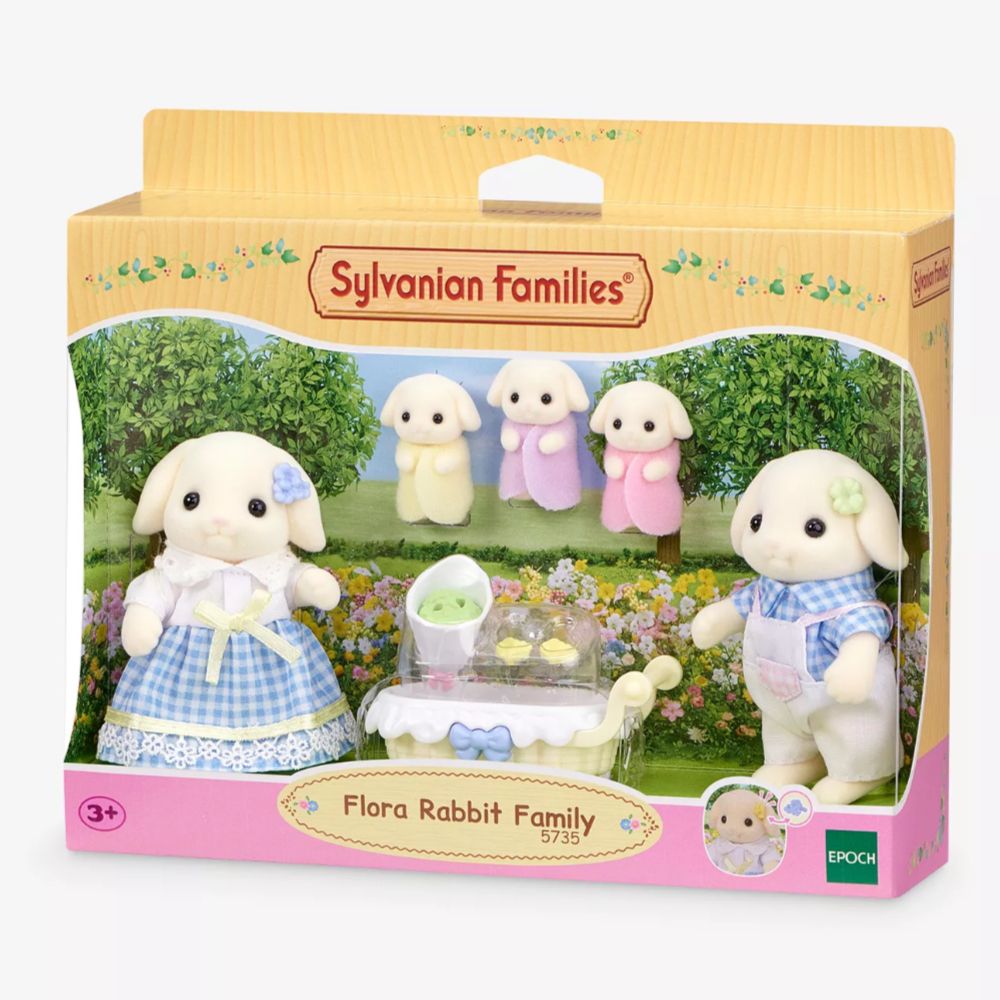 Sylvanian Families - Flora Rabbit Family
