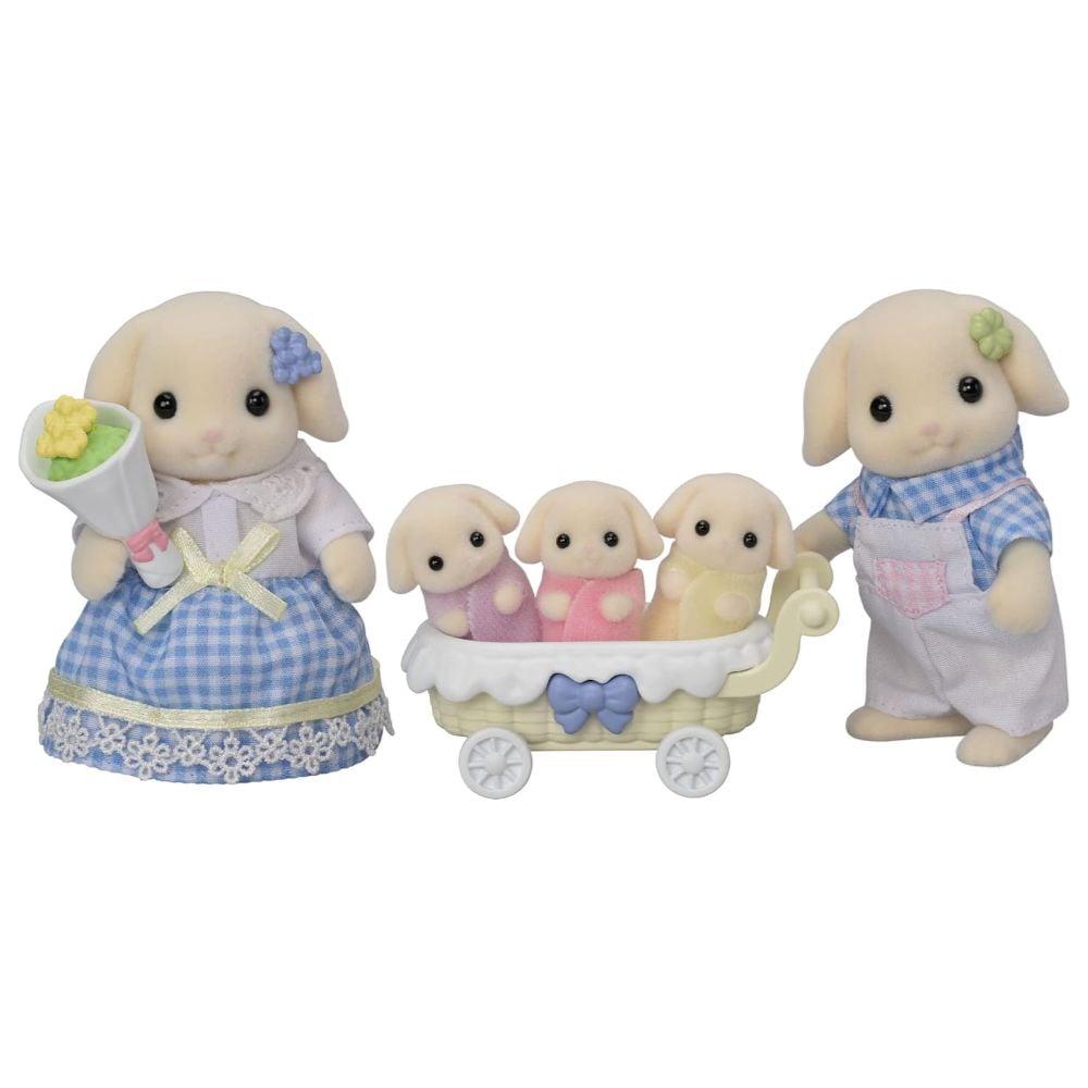 Sylvanian Families - Flora Rabbit Family