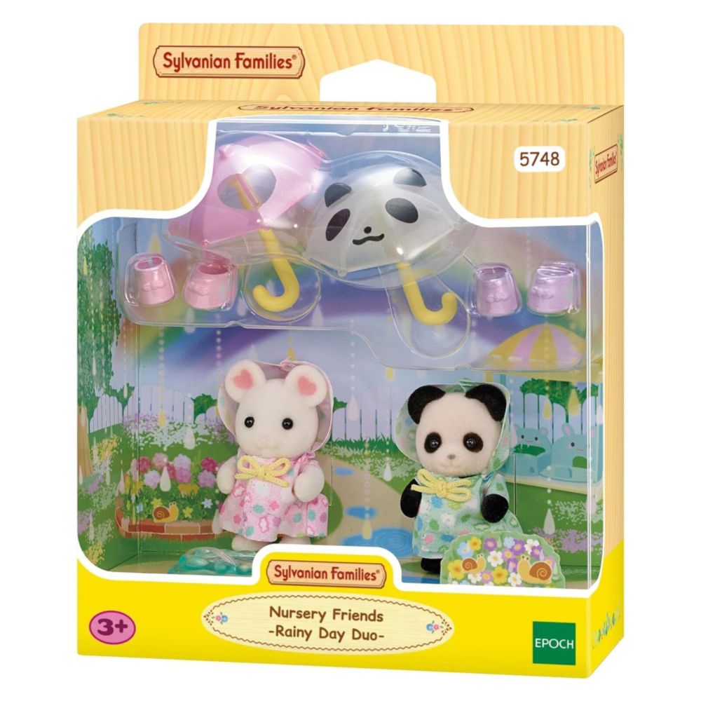 Sylvanian Families - Nursery Friends - Rainy Day Duo