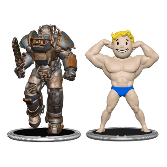 Fallout - Collectible Figures Set - Raider + Vault Boy (strength) - Good Games