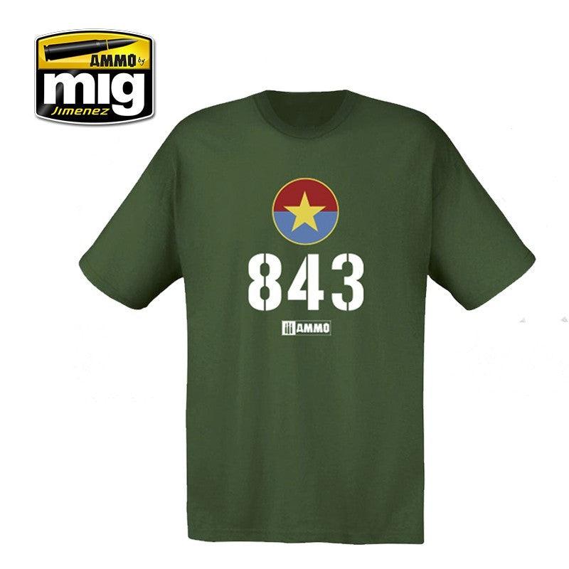 Ammo by MIG - Merchandise - T-Shirt Ammo 843 Vietnamese T-54 (Size L) (Preorder) - Good Games