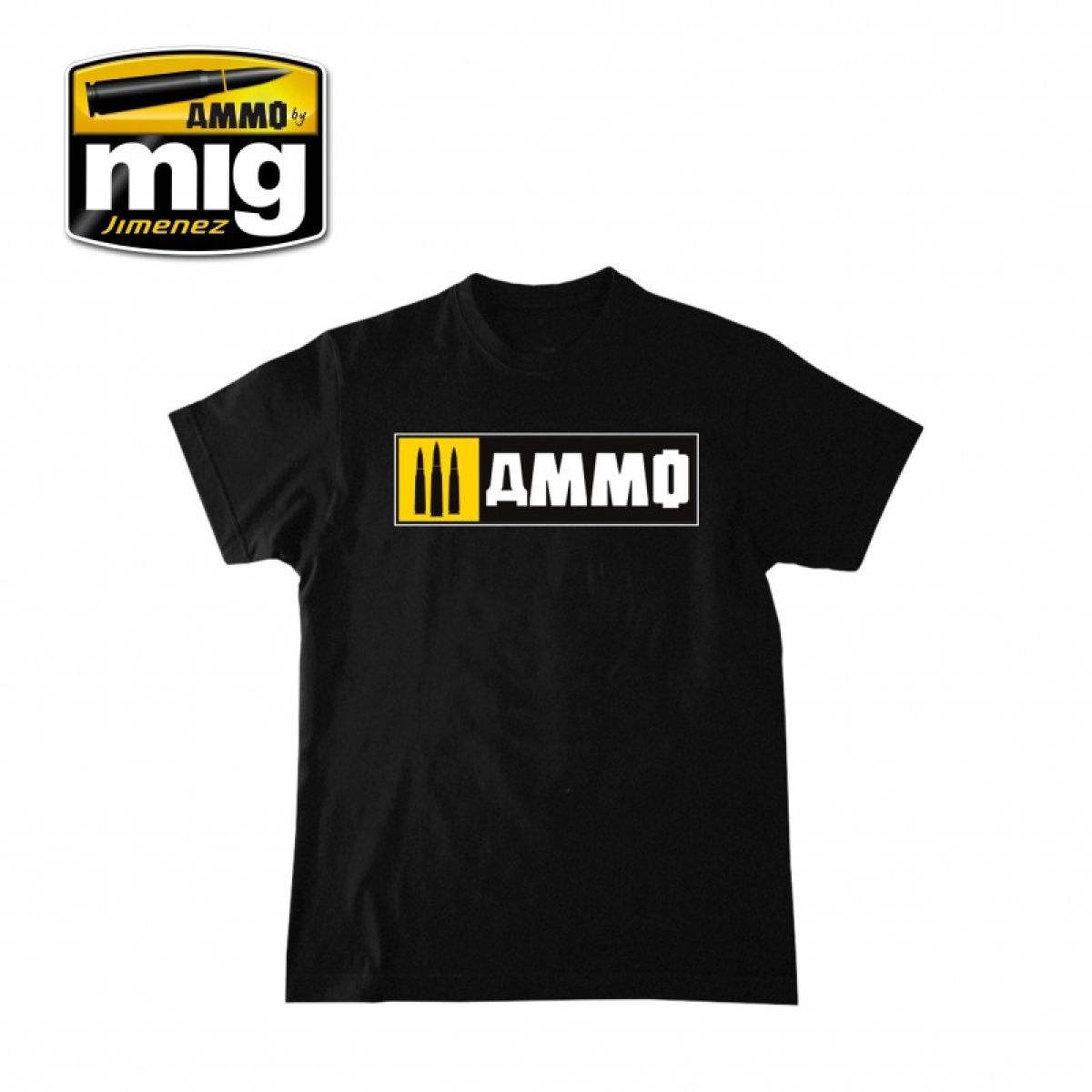 Ammo by MIG - Merchandise - T-Shirt Ammo Easy Logo (Size L) (Preorder) - Good Games