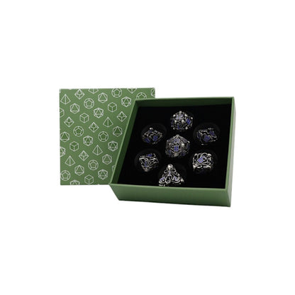 Tentacular Dice Set Steel/Blue - Good Games