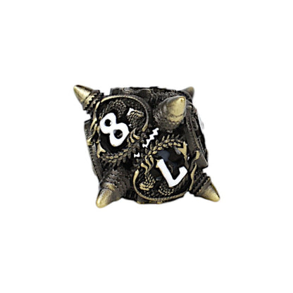LPG Dice Xeno Hollow Dice Set Tarnished Gold - Good Games