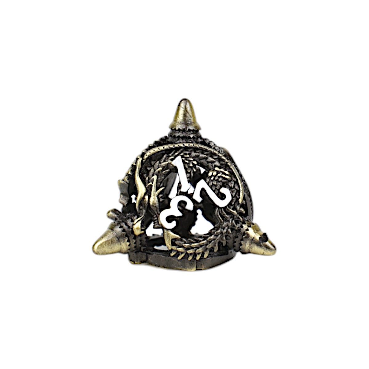 LPG Dice Xeno Hollow Dice Set Tarnished Gold - Good Games