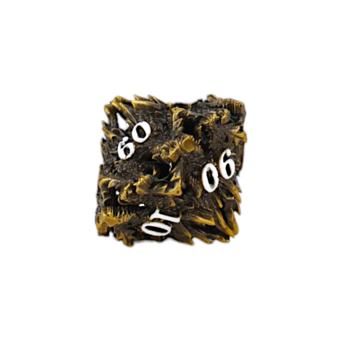 LPG Dice Dragon Rage Dice Set Ancient Bronze - Good Games