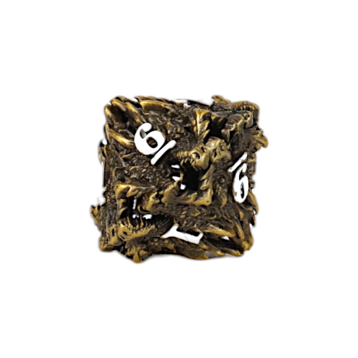 LPG Dice Dragon Rage Dice Set Ancient Bronze - Good Games