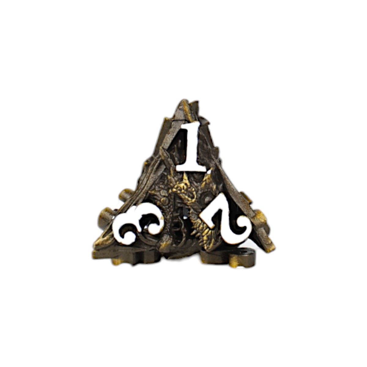 LPG Dice Dragon Rage Dice Set Ancient Bronze - Good Games