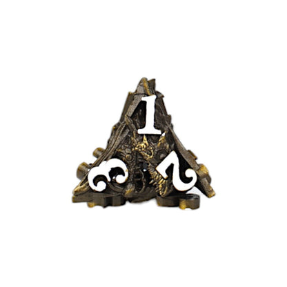 LPG Dice Dragon Rage Dice Set Ancient Bronze - Good Games