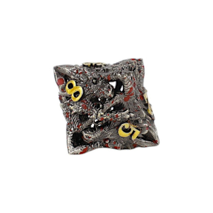 LPG Dice Dragon Rage Dice Set Bloodied Metal - Good Games
