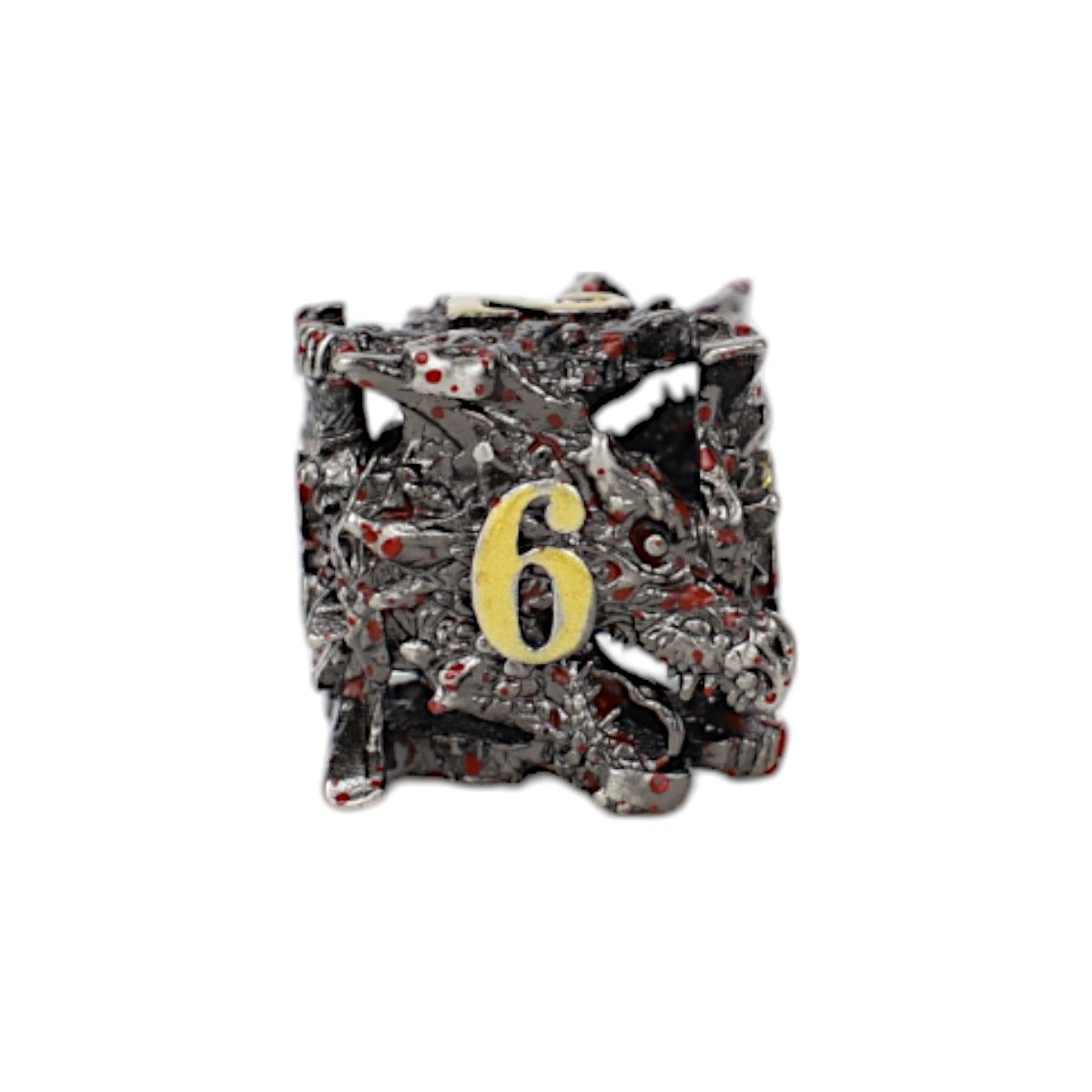 LPG Dice Dragon Rage Dice Set Bloodied Metal - Good Games