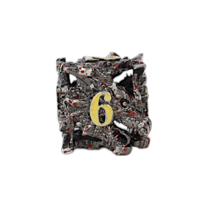 LPG Dice Dragon Rage Dice Set Bloodied Metal - Good Games