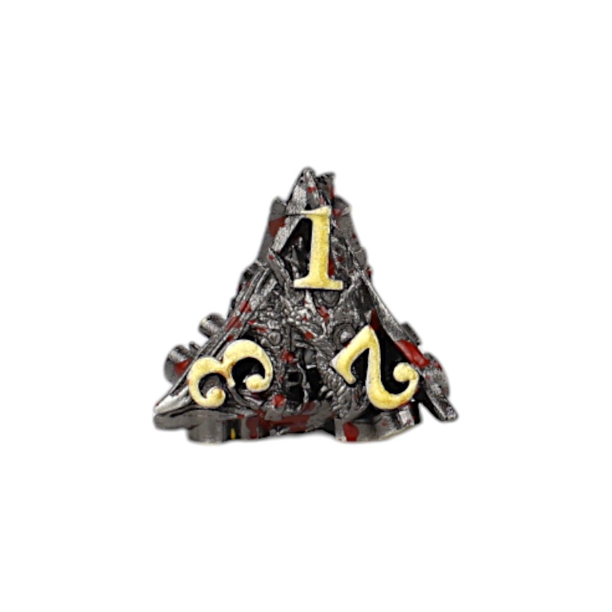 LPG Dice Dragon Rage Dice Set Bloodied Metal - Good Games