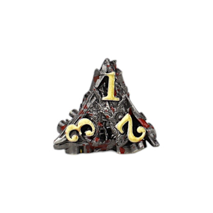 LPG Dice Dragon Rage Dice Set Bloodied Metal - Good Games