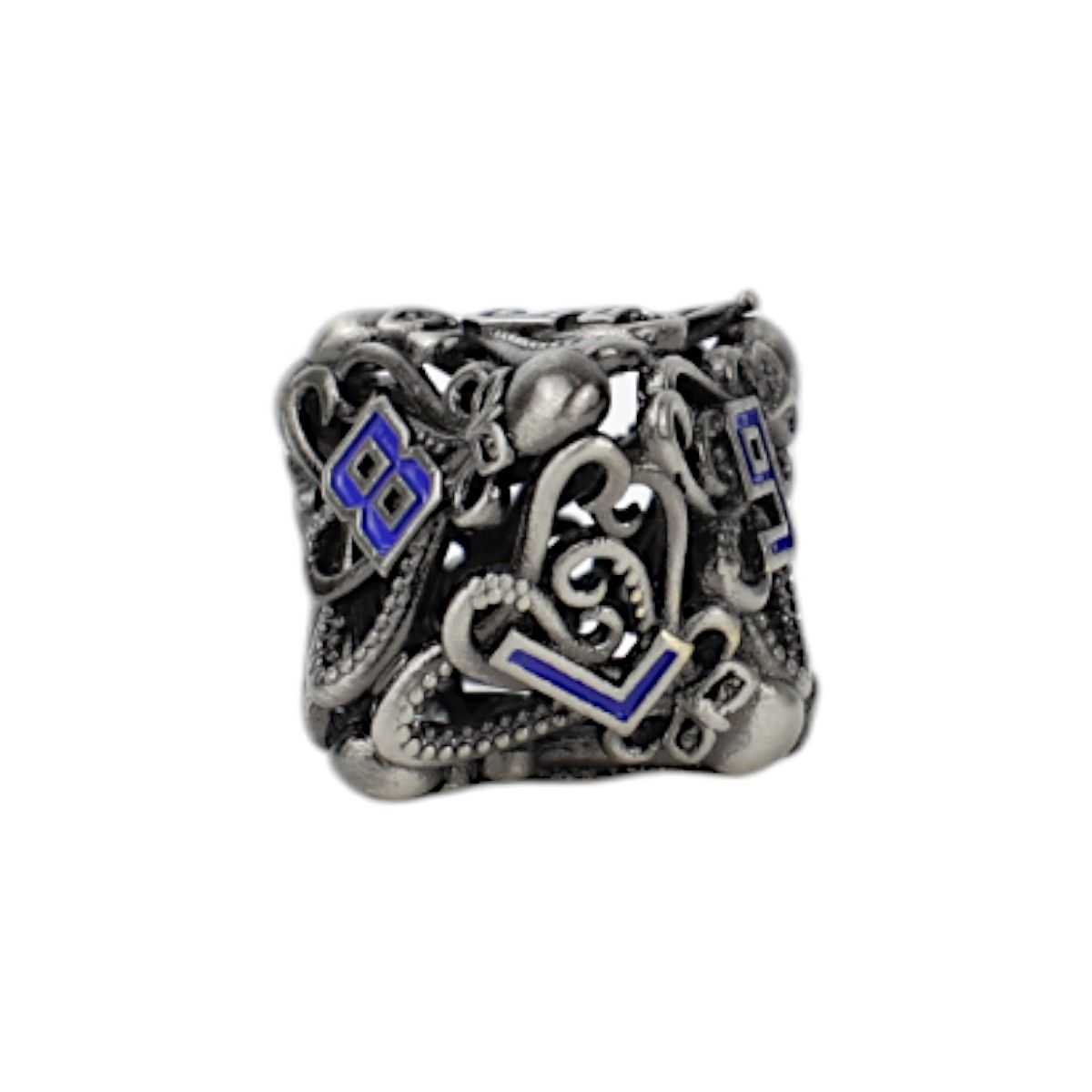 Tentacular Dice Set Steel/Blue - Good Games