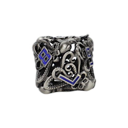 Tentacular Dice Set Steel/Blue - Good Games