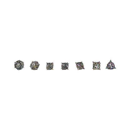 Let's Play Games - Xeno Hollow RPG Dice Set - Oilslick - Good Games