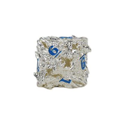 LPG DIce Dragon Rage Dice Set Steel/Blue - Good Games