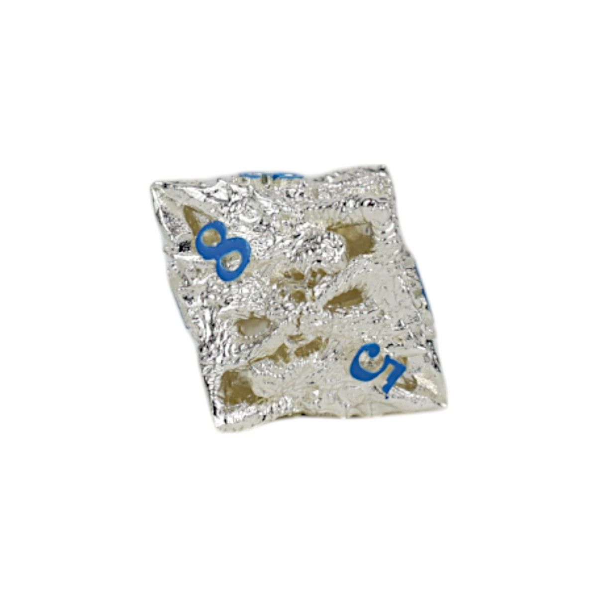 LPG DIce Dragon Rage Dice Set Steel/Blue - Good Games