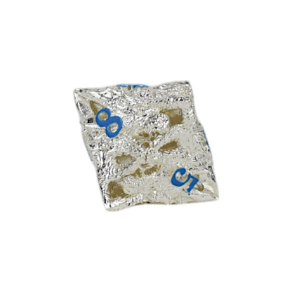 LPG DIce Dragon Rage Dice Set Steel/Blue - Good Games