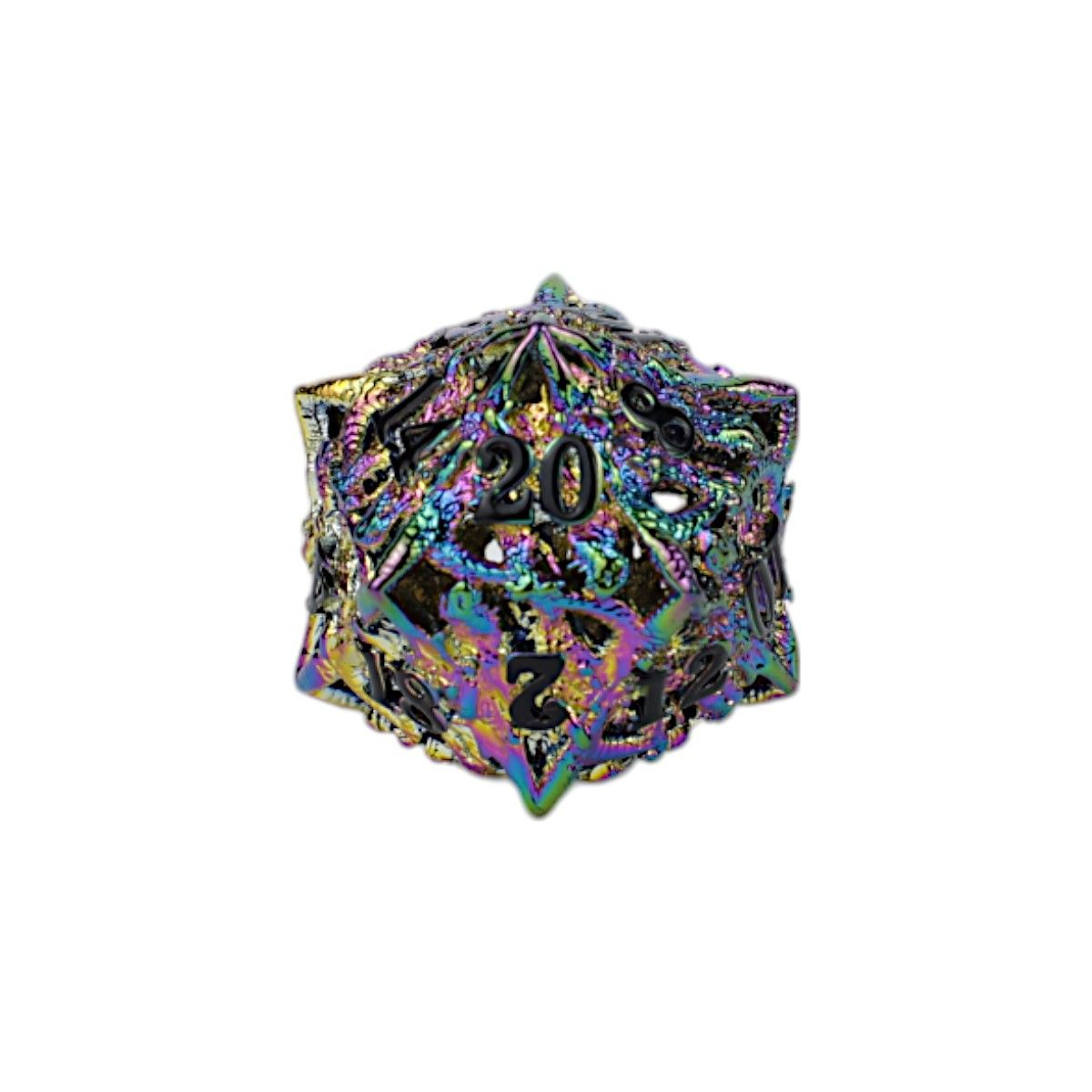 LPG Dice Dragon Rage Dice Set Rainbow - Good Games