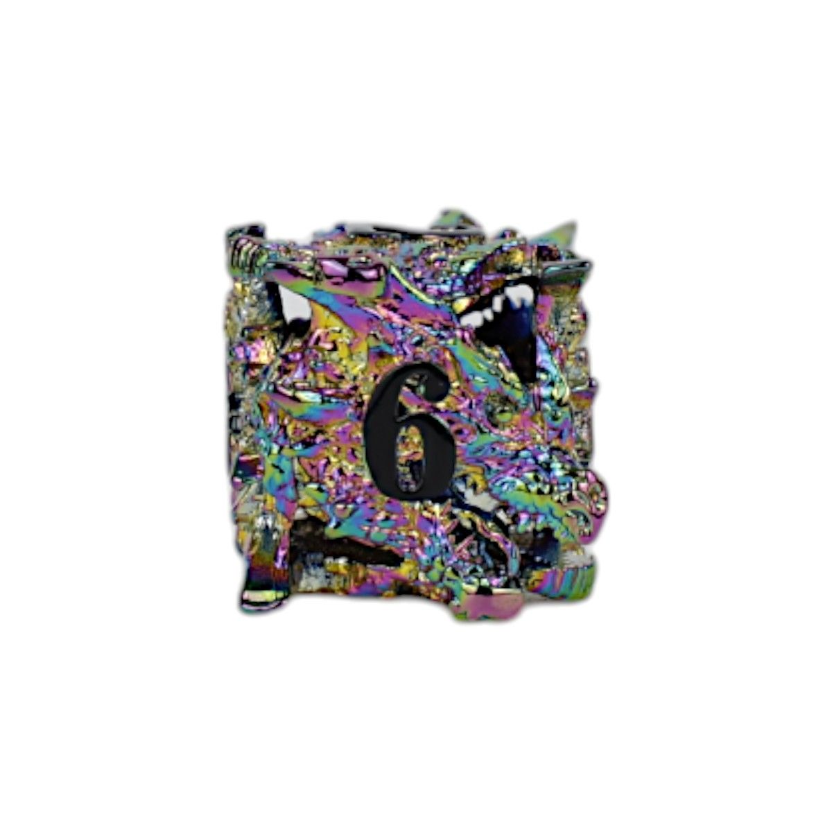 LPG Dice Dragon Rage Dice Set Rainbow - Good Games