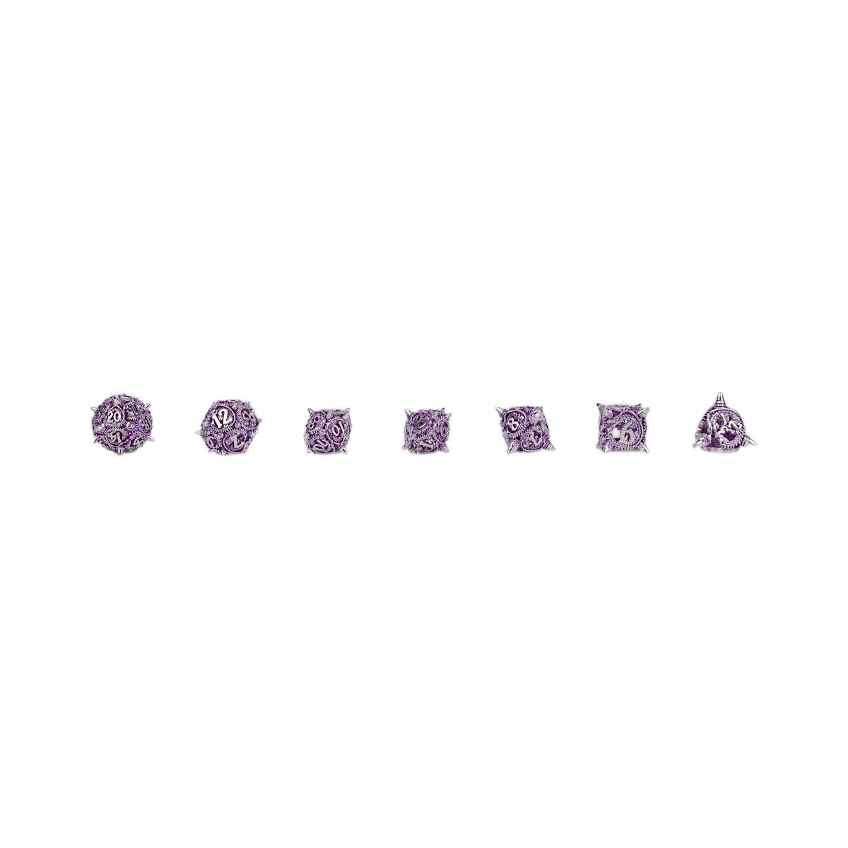 LPG Dice Xeno Hollow Dice Set Purple - Good Games