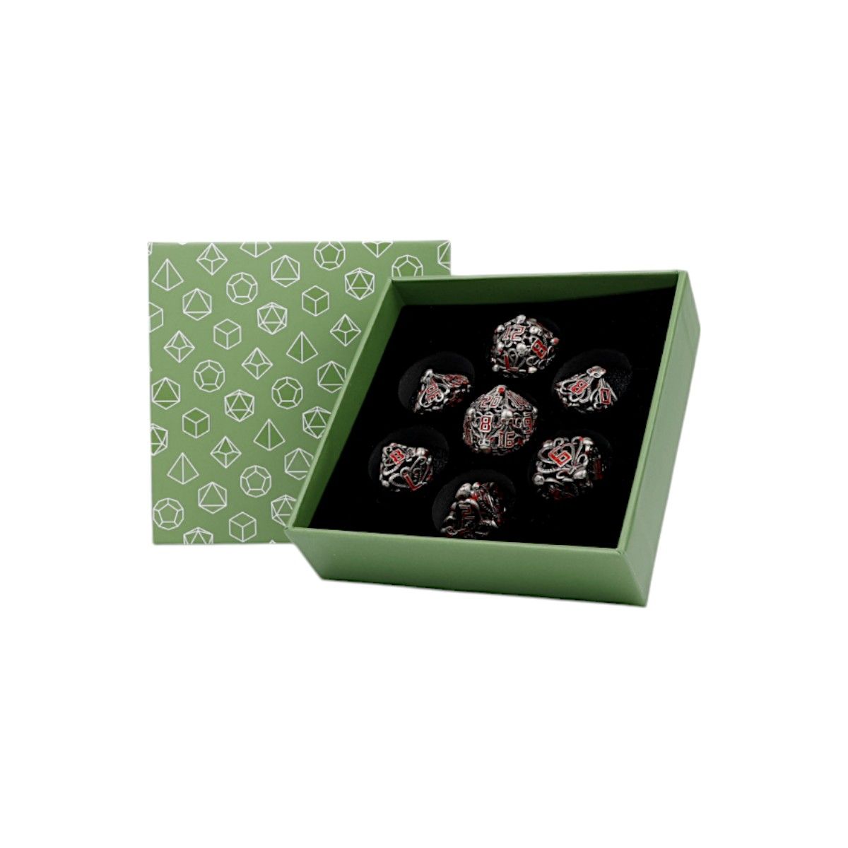 Tentacular Dice Set Bloodied Metal - Good Games