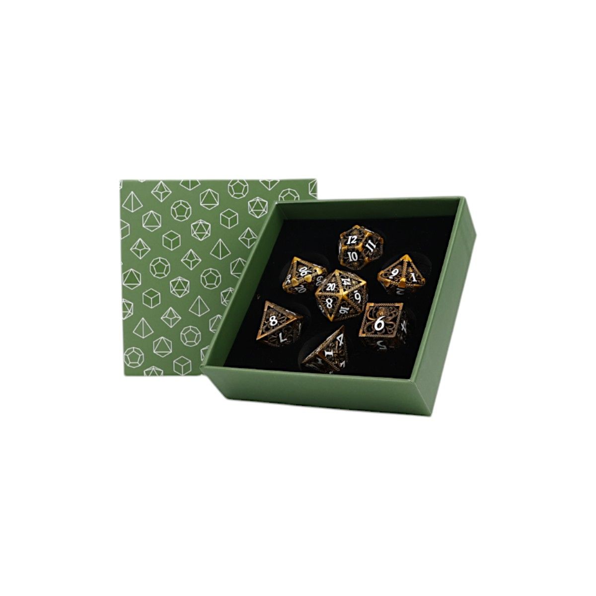 Strange Aeon Dice Set Ancient Bronze - Good Games