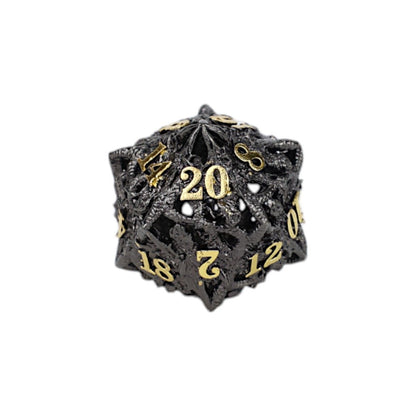 LPG Dice Dragon Rage Dice Set Black/Gold - Good Games