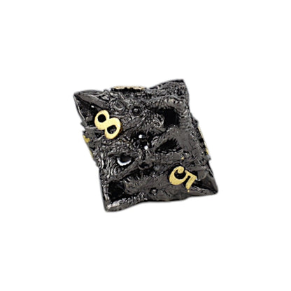 LPG Dice Dragon Rage Dice Set Black/Gold - Good Games