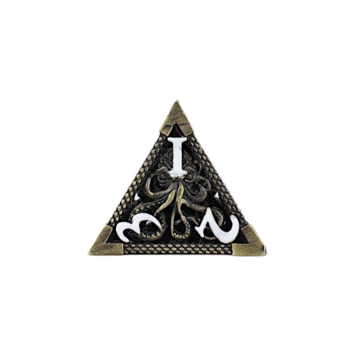 Strange Aeon Dice Set Tarnished Gold - Good Games