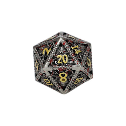 Strange Aeon Dice Set Bloodied Metal - Good Games