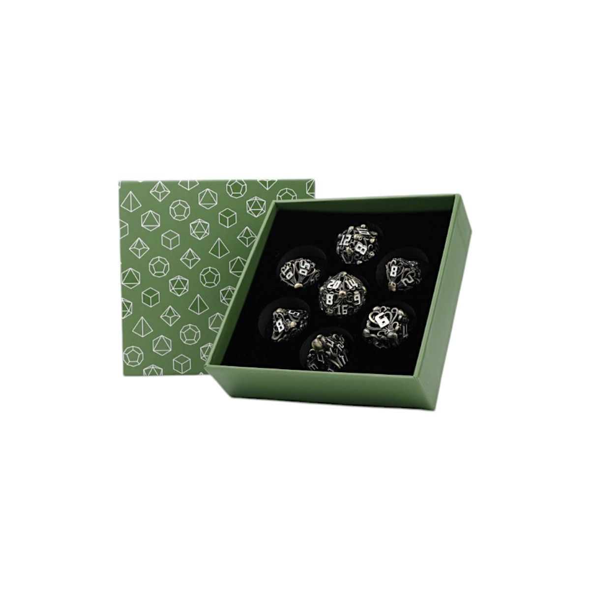 Tentacular Dice Set Tarnished Gold - Good Games